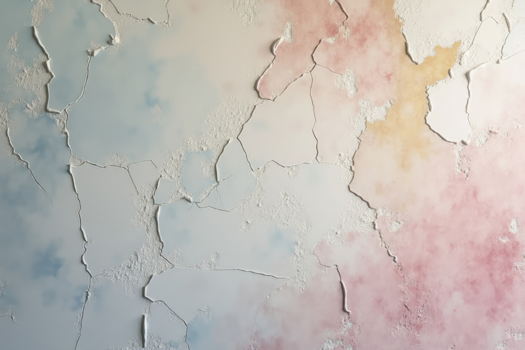 Cracked and Peeling Paint Background Wallpaper