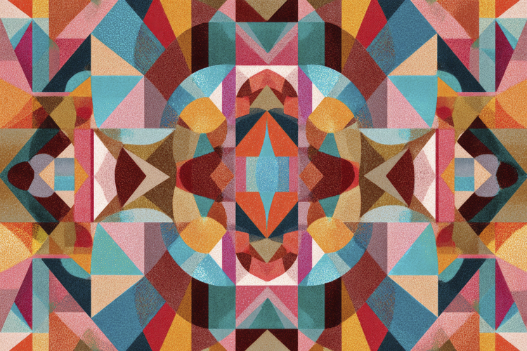 kaleidoscope Art Background Wallpaper