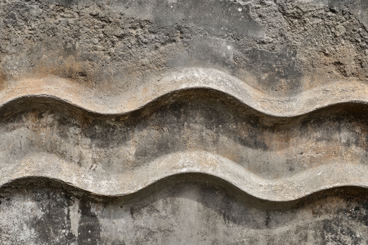 Concrete Waves Background Wallpaper