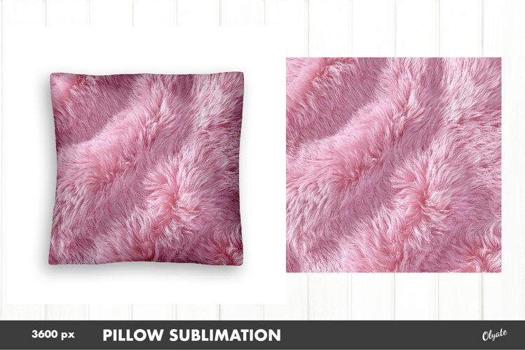 Pillow Faux Yarn Sublimation PNG, Pink Pillow PNG
