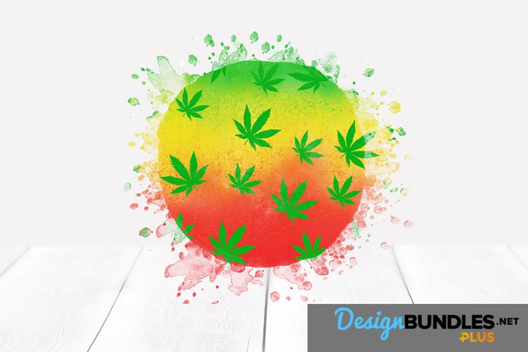 Cannabis Sublimation Background example image 1