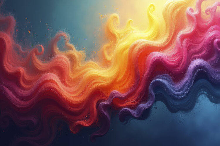 Vibrant Abstract Background Wallpaper example image 1