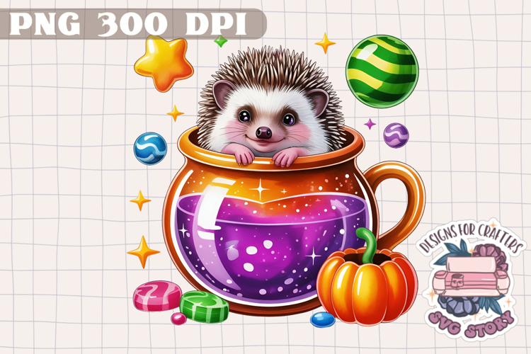 Cute Halloween Animal Autumn Sublimation design Fall KIds