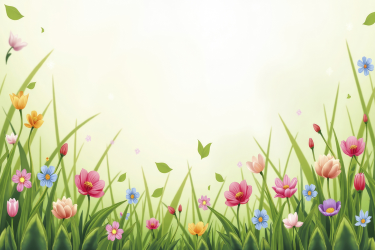 Flowers Background Wallpaper