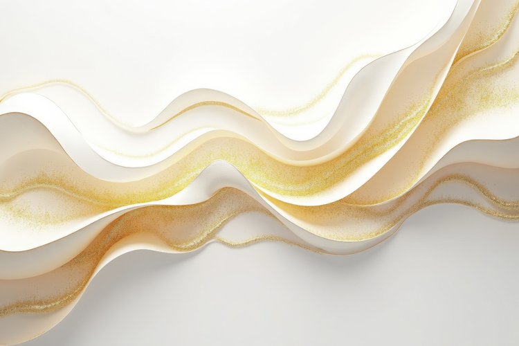 White And Gold Background Image 16