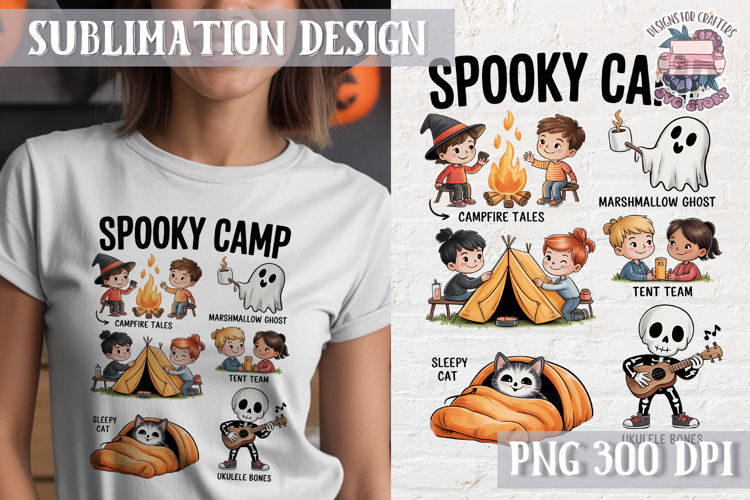 Cute Halloween Clipart PNG Sublimation Cozy Ideas Tshirt