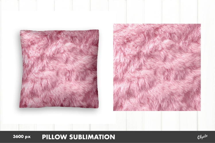 Pillow Faux Yarn Sublimation PNG, Pink Pillow PNG