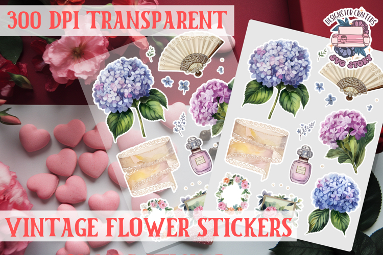 Retro Flowers Svg Image 24