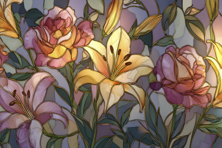 Flowers Texture Image 11