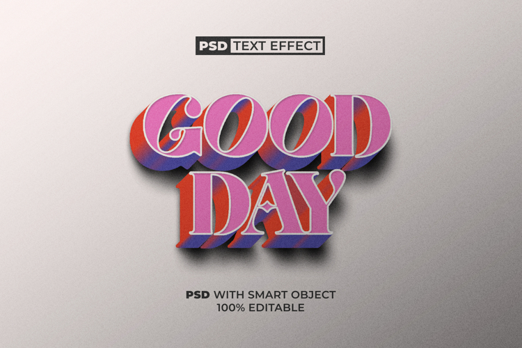 PSD Vintage Text Effect
