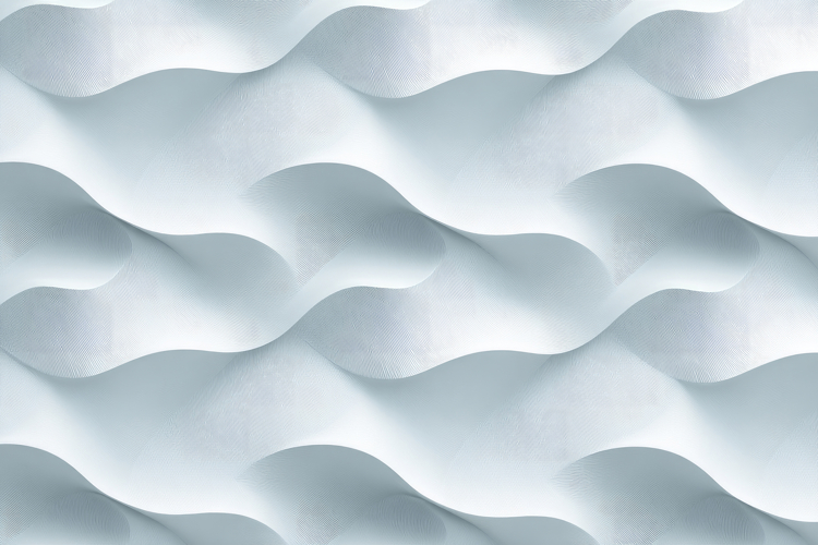 White Wavy Texture Background