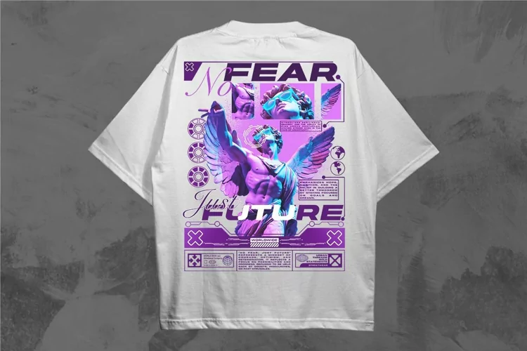 No Fear Just Future Streetwear PNG T-shirt Design