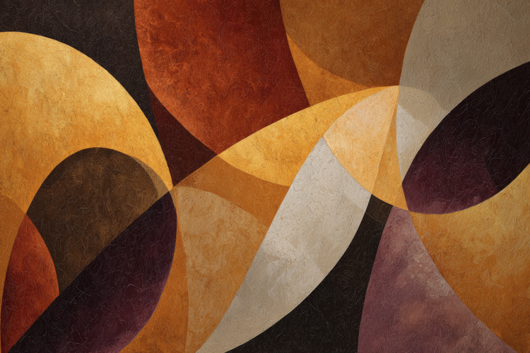 Serenade of Shapes Background Wallpaper