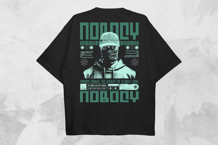 Nobody Streetwear PNG T-shirt Design