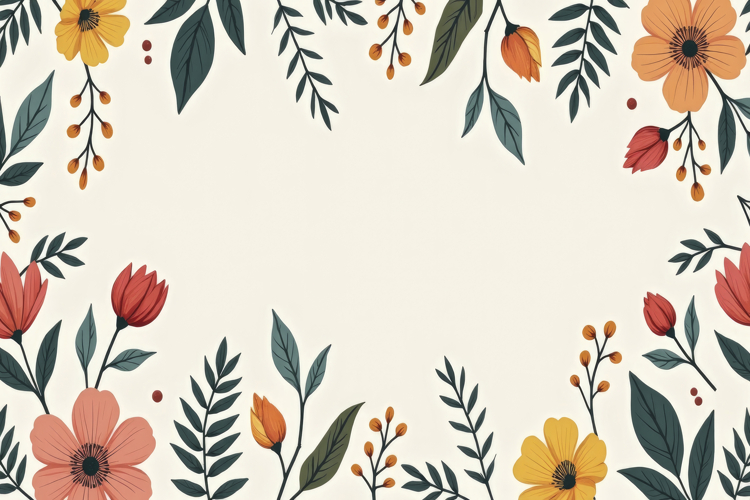 Floral Background Image 11