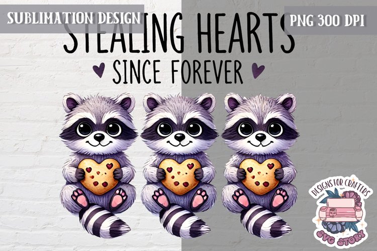 Valentine Love Animals Cute Quote Sublimation Design PNG
