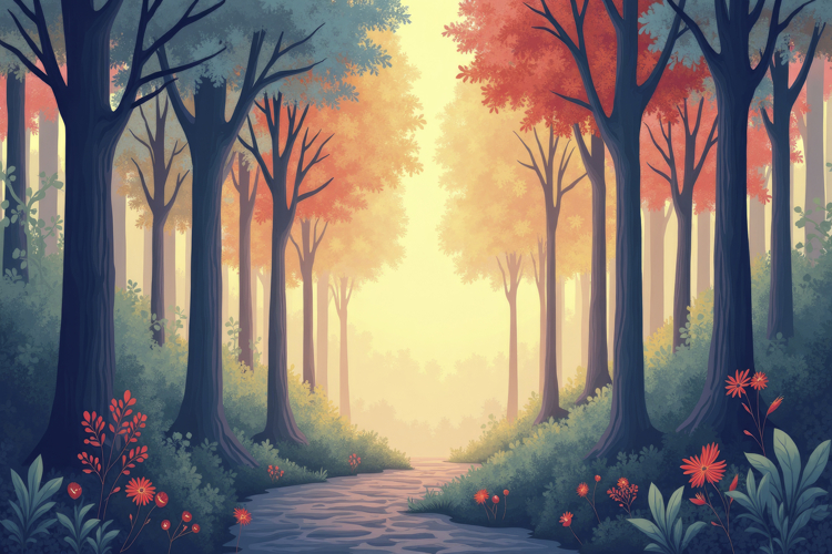 Fantasy Forest Background