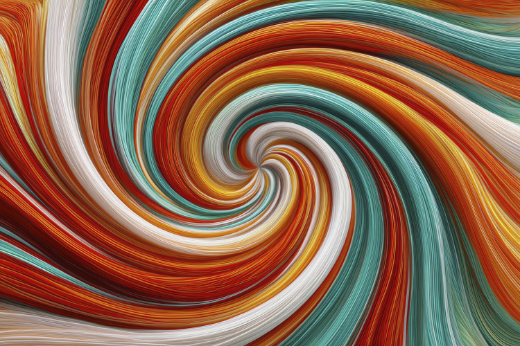 Colorful Spiral Background