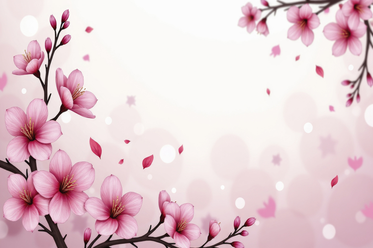 Cherry Blossom Background