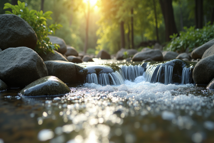 Waterfall Texture Image 19