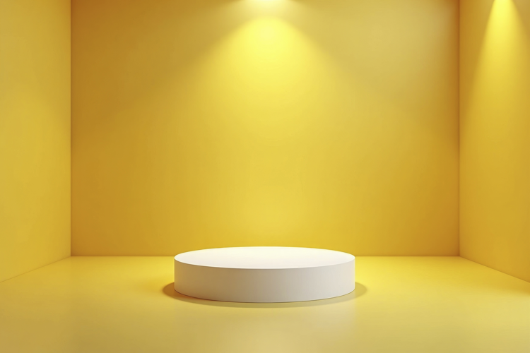 Podium for Product Display Background Wallpaper