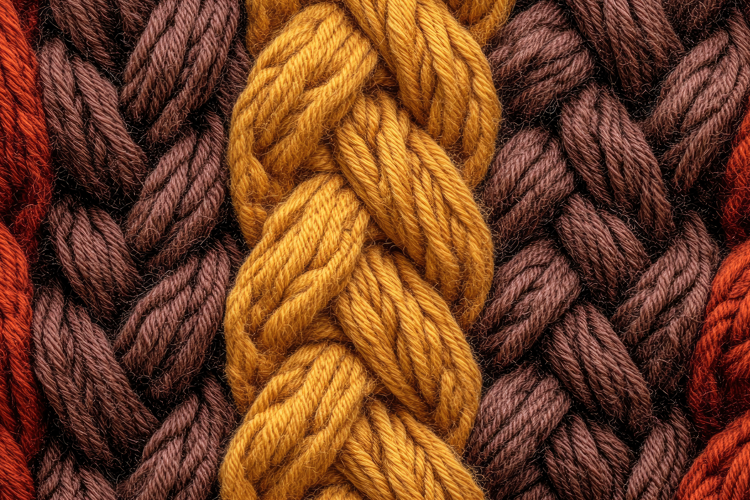 Knitted Background Wallpaper