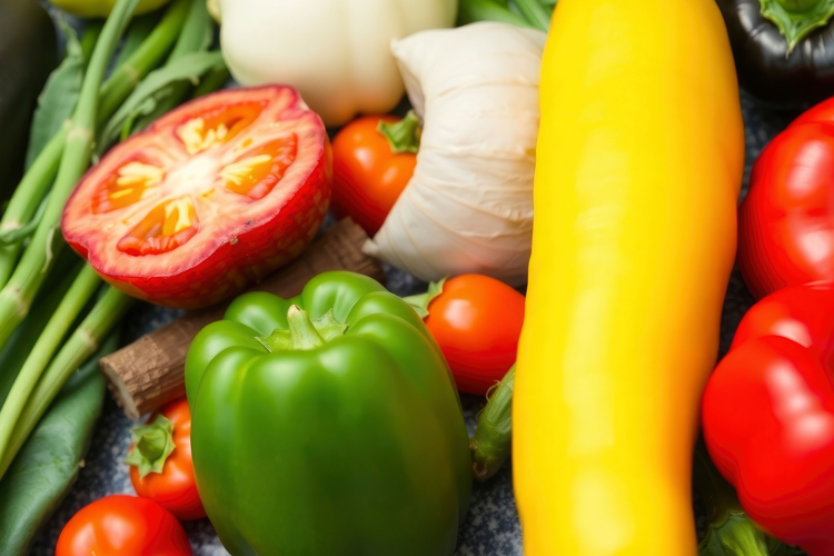 Fresh Vegetables Background
