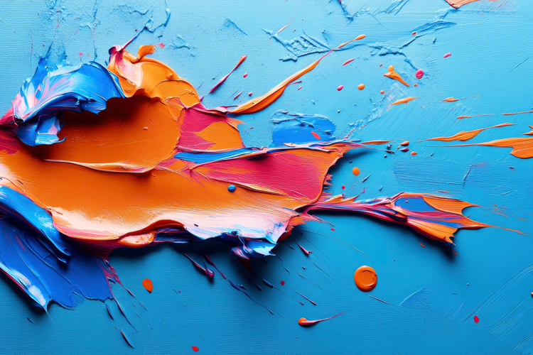 Abstract Painting Background Wallpaper