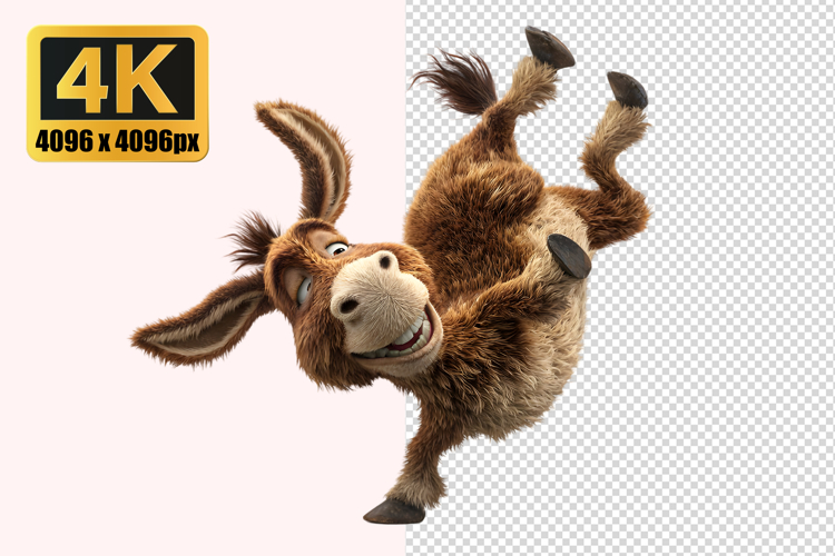 Donkey Clipart Image 9