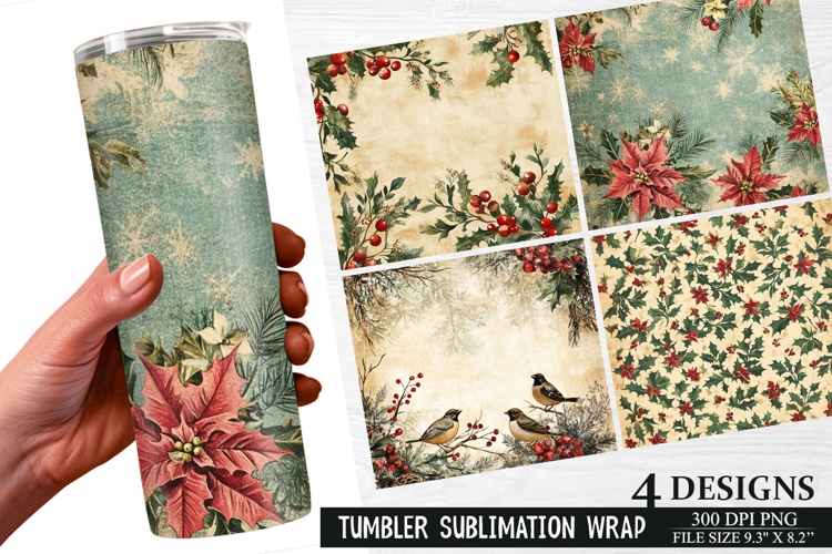 Christmas Tumbler Wrap Image 12