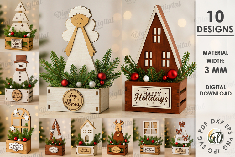 3D Christmas SVG Image 17