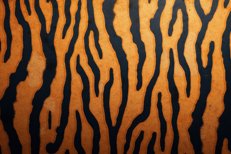 Tiger Print Pattern Background