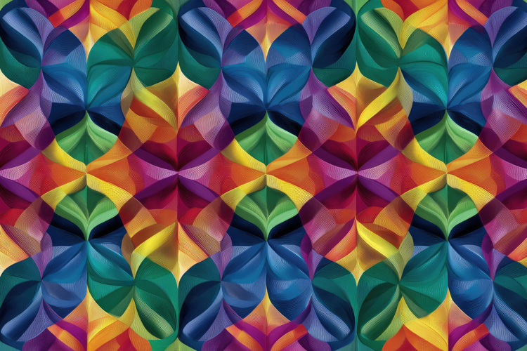 Symmetric Geometric Pattern