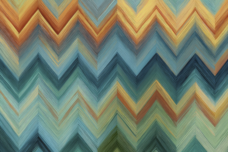 Colorful Zig Zag Pattern Background