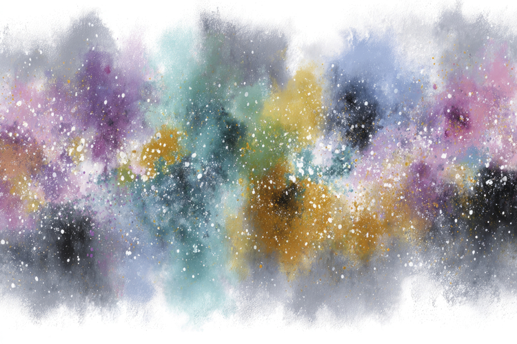 Colorful Paint Splash Background