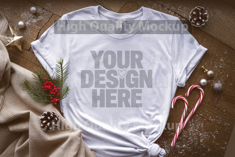 White Christmas Background Image 2