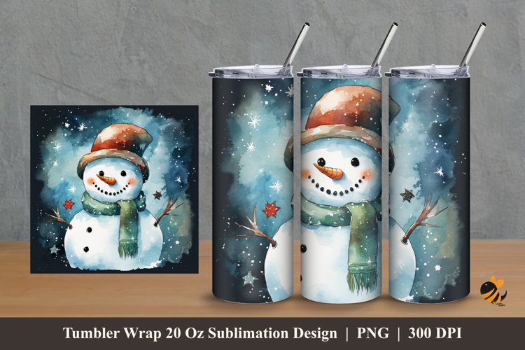 Cute Snowman Clipart Image 9