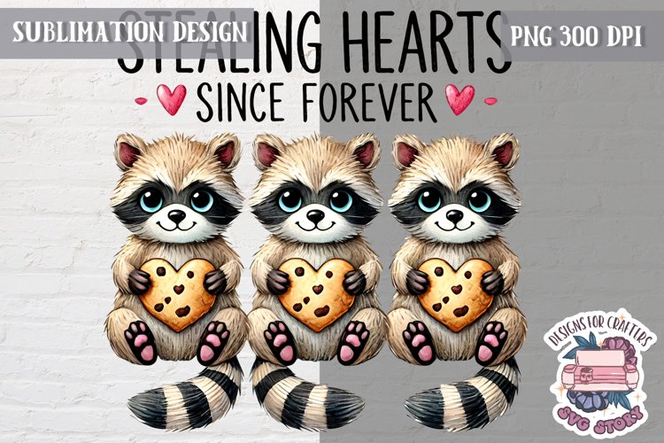 Valentine Love Animals Cute Quote Sublimation Design PNG