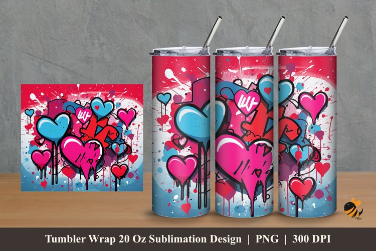 Labor of Love Tumbler Wrap Sublimation Design 2 example image 1