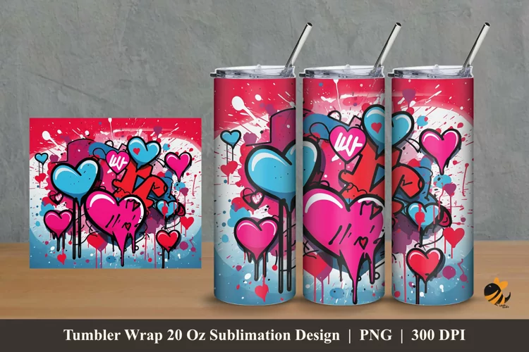 Labor of Love Tumbler Wrap Sublimation Design 2