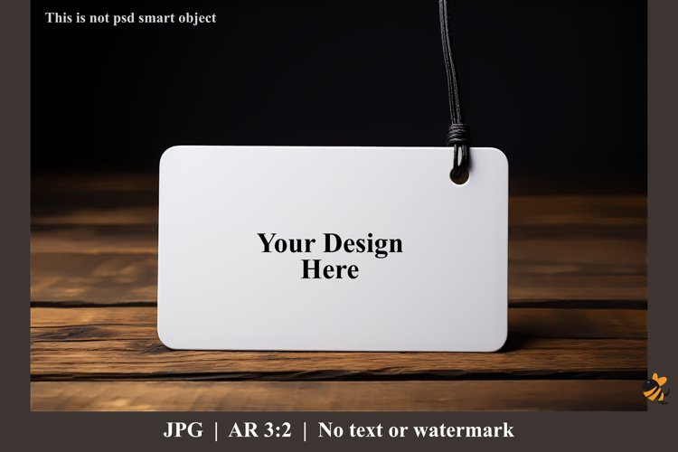 Id Tag Mockup Design Illustration 2