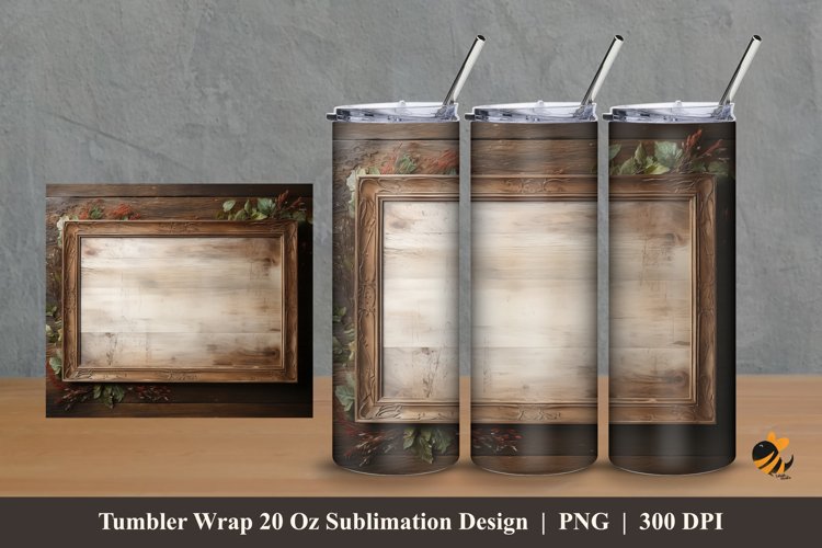 Board Luxury Tumbler Wrap Sublimation Design 2 example image 1