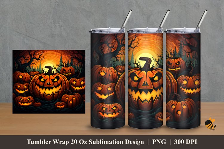 Halloween Tumbler Wrap Image 23
