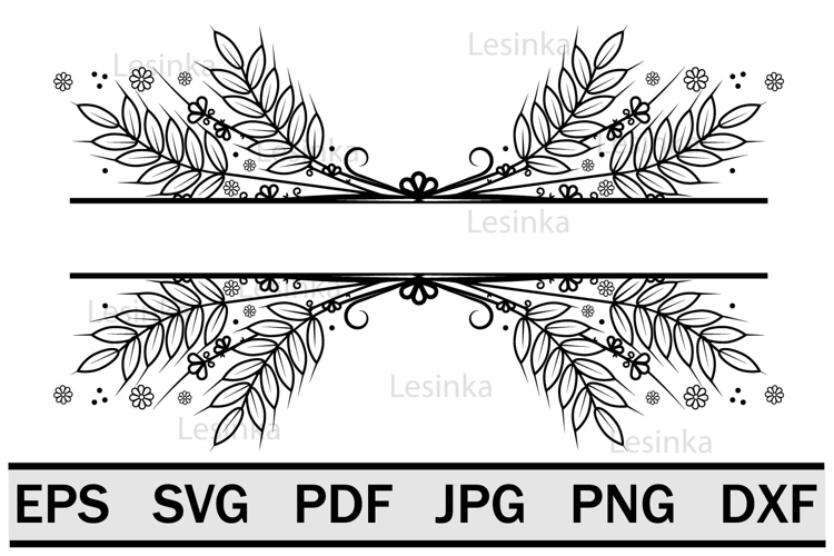 Cute Border Frame made of wheat ears, Clipart svg