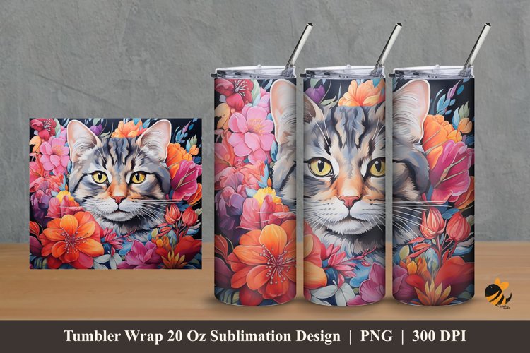 Cat Watercolor Image 21