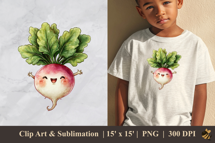 Radish Clipart Image 8