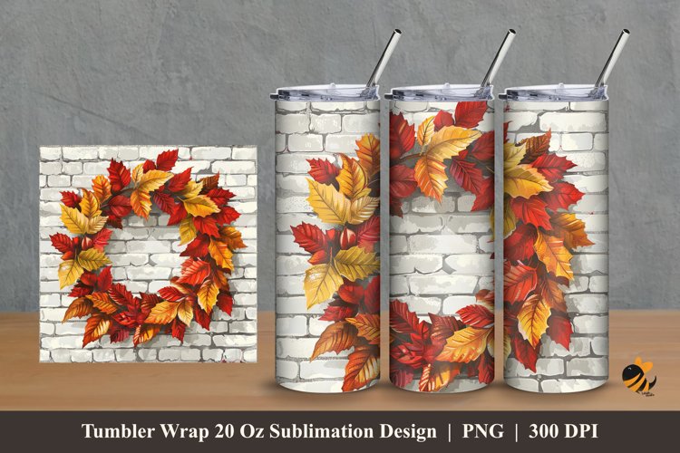 Fall Tumbler Wrap Image 10