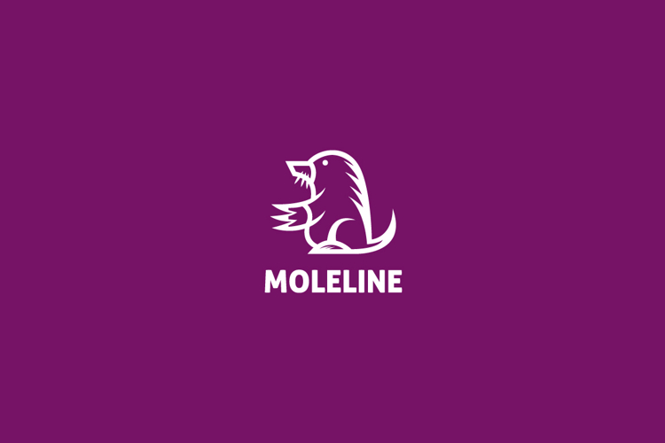 Mole Line Logo
