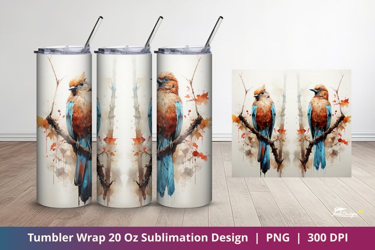 Fall Tumbler Wrap Image 4