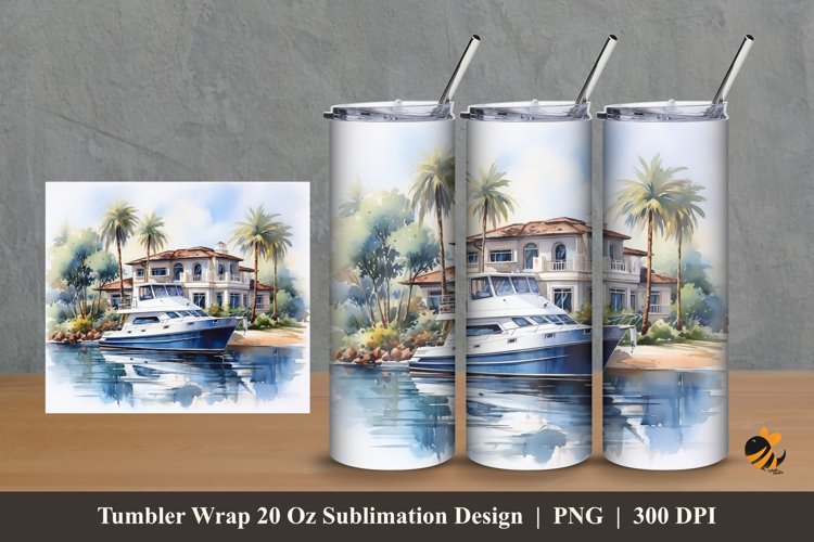 Beach Sublimation Design